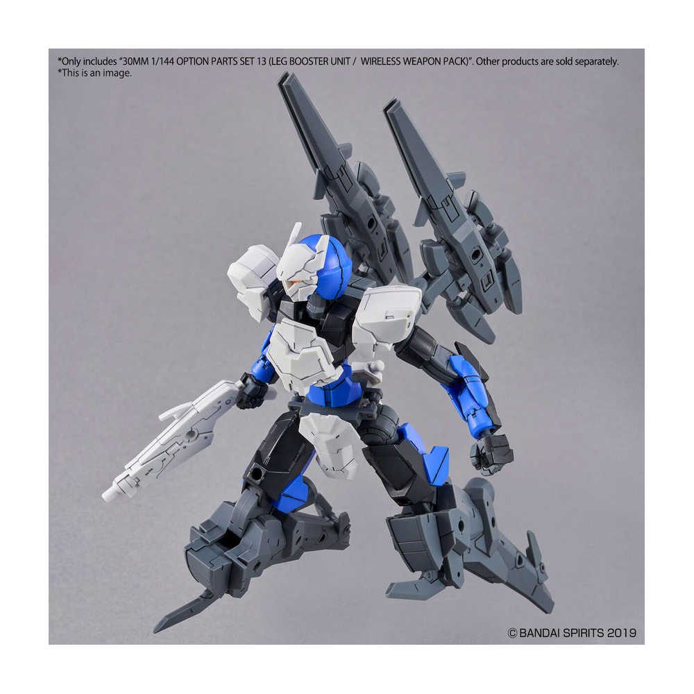 30MM 1/144 Option Parts Set 13 (Leg Booster Unit / Wireless Weapons Pack)