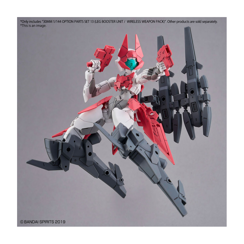 30MM 1/144 Option Parts Set 13 (Leg Booster Unit / Wireless Weapons Pack)