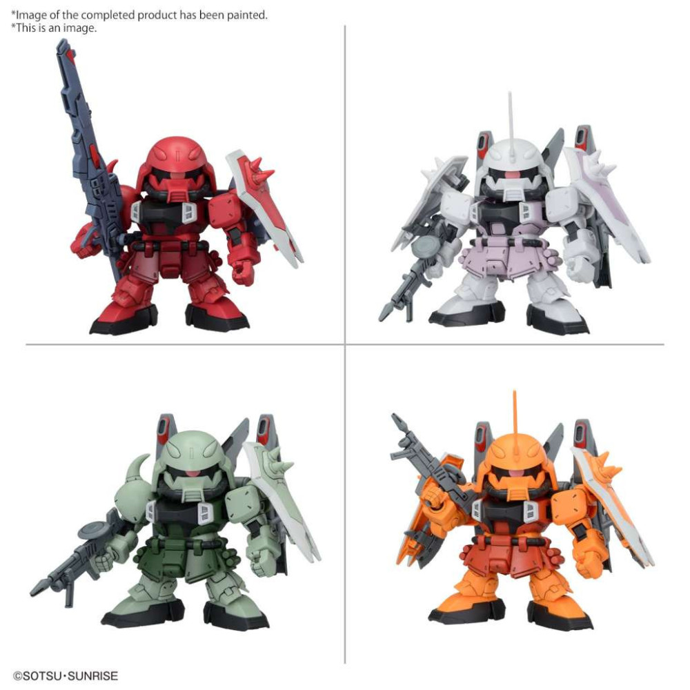BB Senshi ZGMF Zaku Series Set Gunpla for sale in the UK