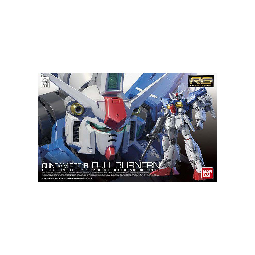 RG RX-78GP01-Fb Full Burnern 1/144 Gunpla kit for sale in the UK