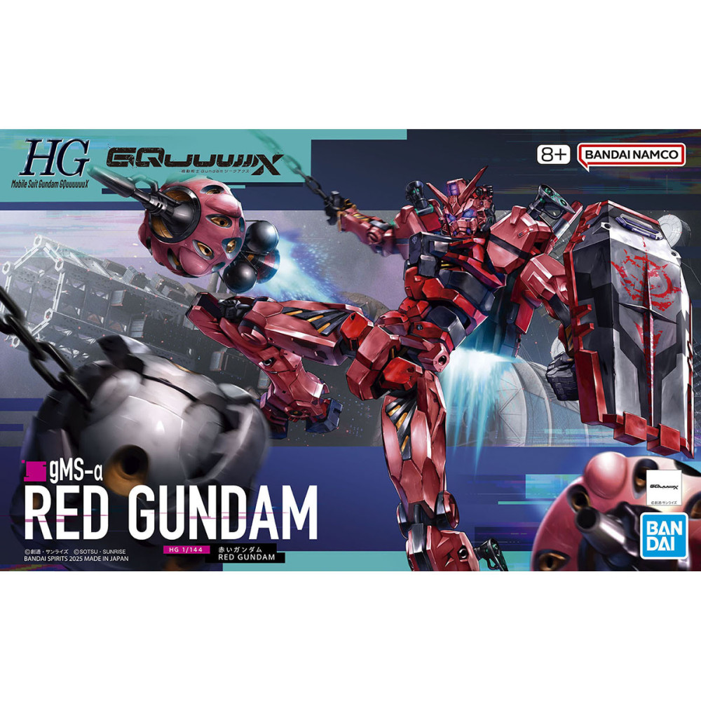 HG gMS-a Red Gundam 1/144 Gunpla for sale in the UK