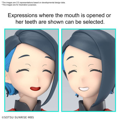 Figure-rise Standard Nika Nanaura Musume Gunpla Kit UK Stock