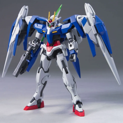 HG GN-0000 + GNR-010 00 Raiser + GN Sword III 1/144 Gupla UK Stock