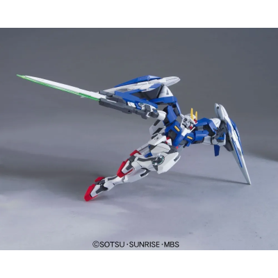 HG GN-0000 + GNR-010 00 Raiser + GN Sword III 1/144 Gupla UK Stock