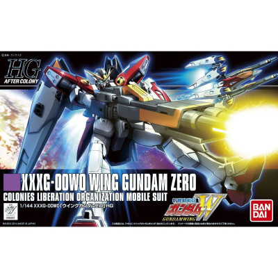 HG XXXG-00W0 Wing Gundam Zero 1/144 Gunpla for sale in the UK
