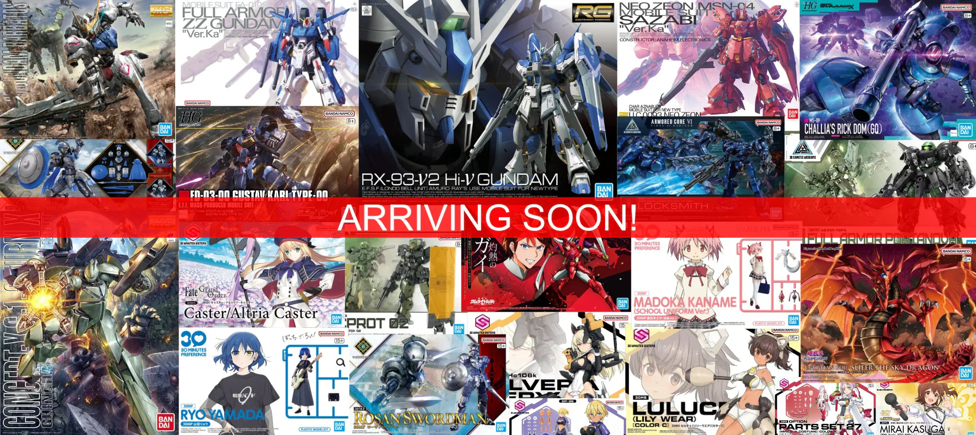 Gunpla New Releases and Restocks Early June 2026