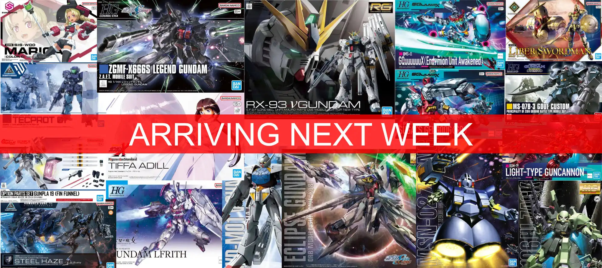 Gunpla New Releases and Restocks Early May 2026