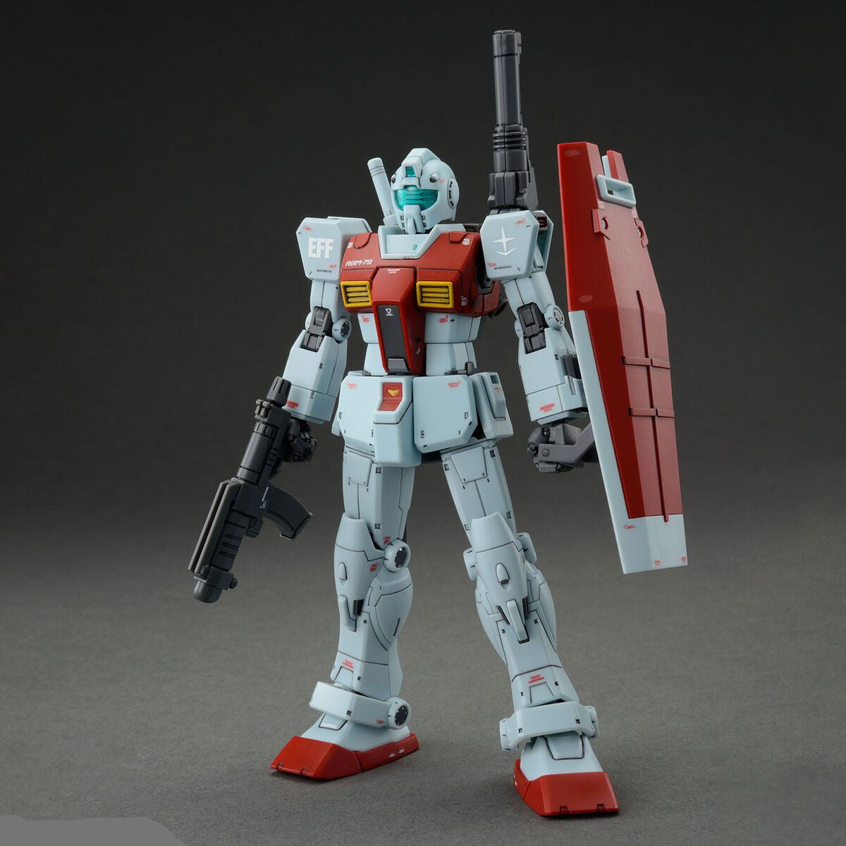 HG RGM-79 GM (Shoulder Cannon / Missile Pod) 1/144