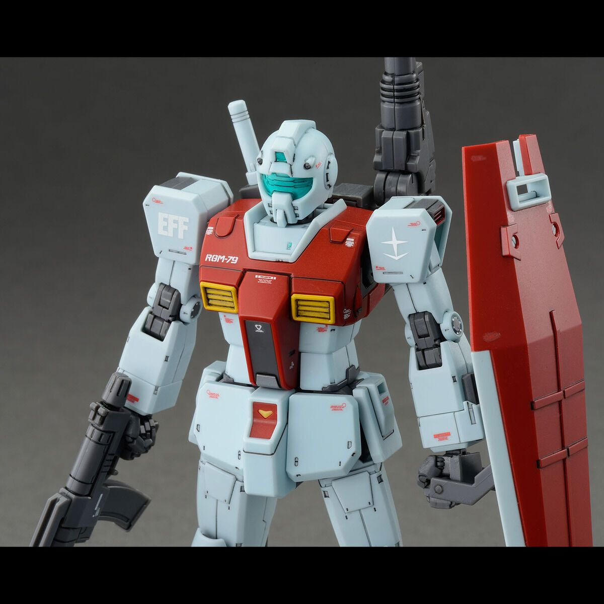 HG RGM-79 GM (Shoulder Cannon / Missile Pod) 1/144