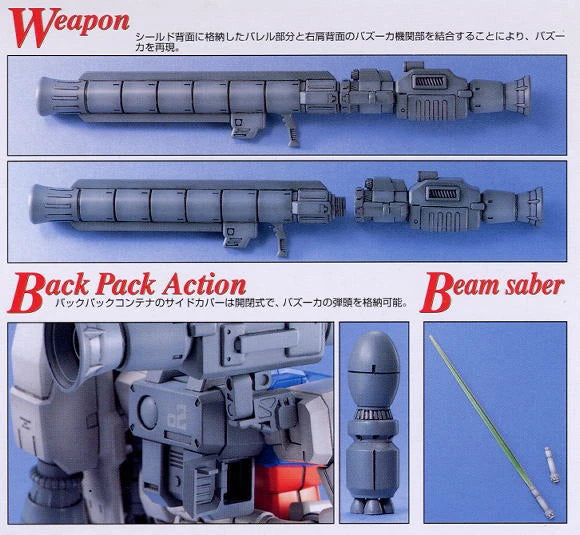 MG RX-78GP02A Gundam "Physalis" 1/100