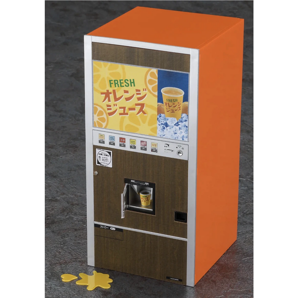 Retro Vendeing Machine (Cup Juice) 1/12 Plamo Kit