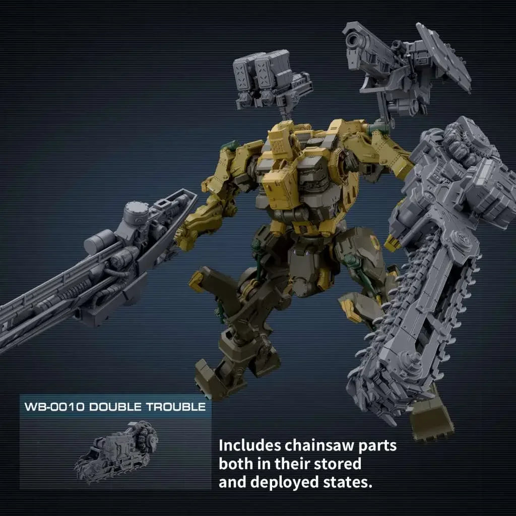 30MM Armored Core VI RaD CC-3000 Wrecker Milk Tooth
