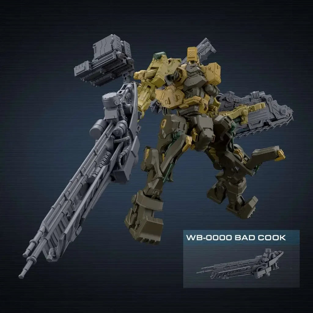 30MM Armored Core VI RaD CC-3000 Wrecker Milk Tooth