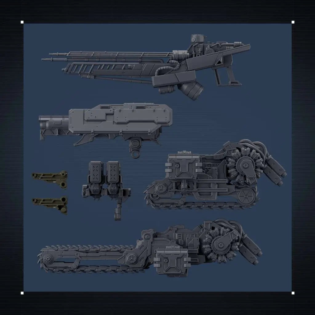 30MM Armored Core VI RaD CC-3000 Wrecker Milk Tooth