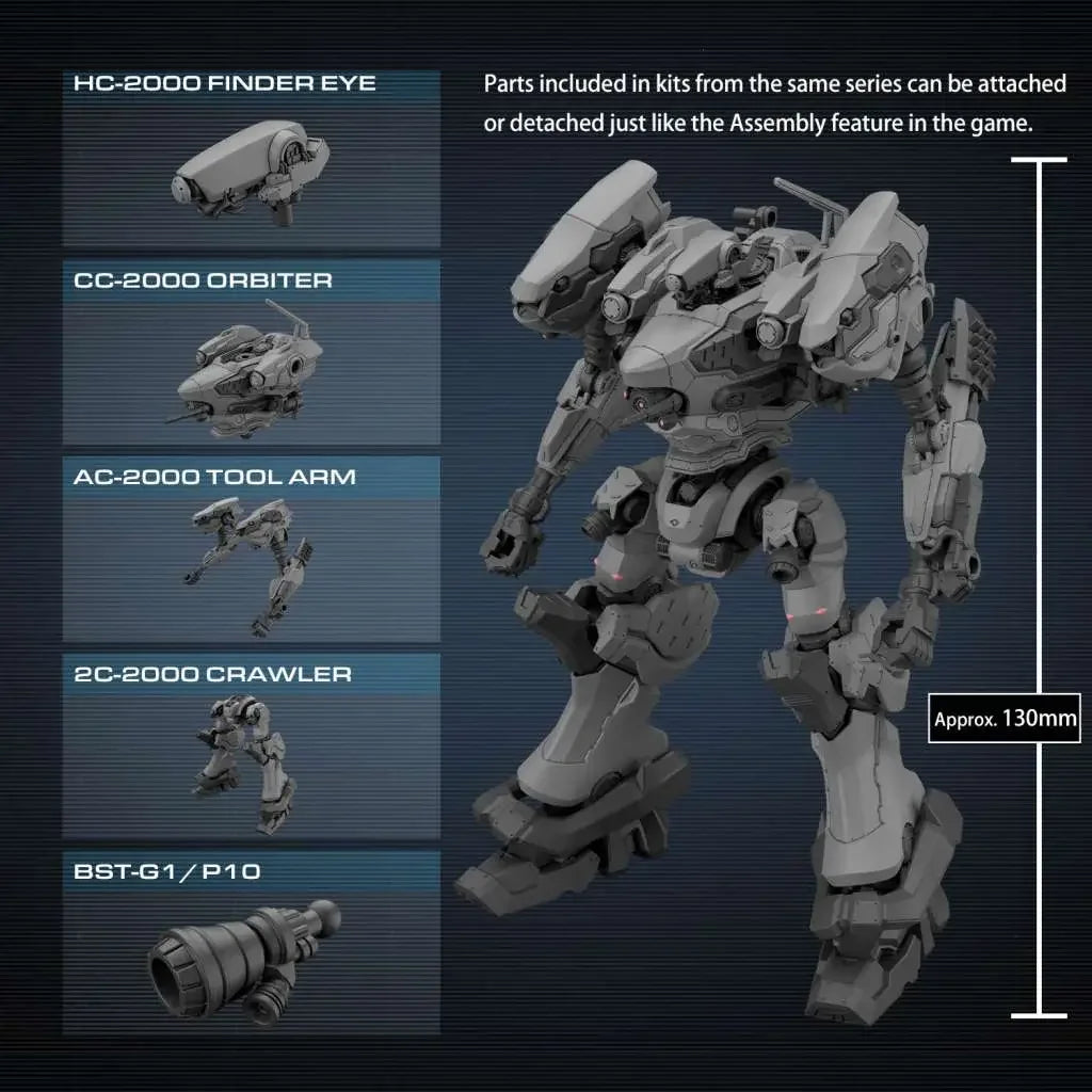 30MM Armored Core Vi Rad CC-2000 Orbiter