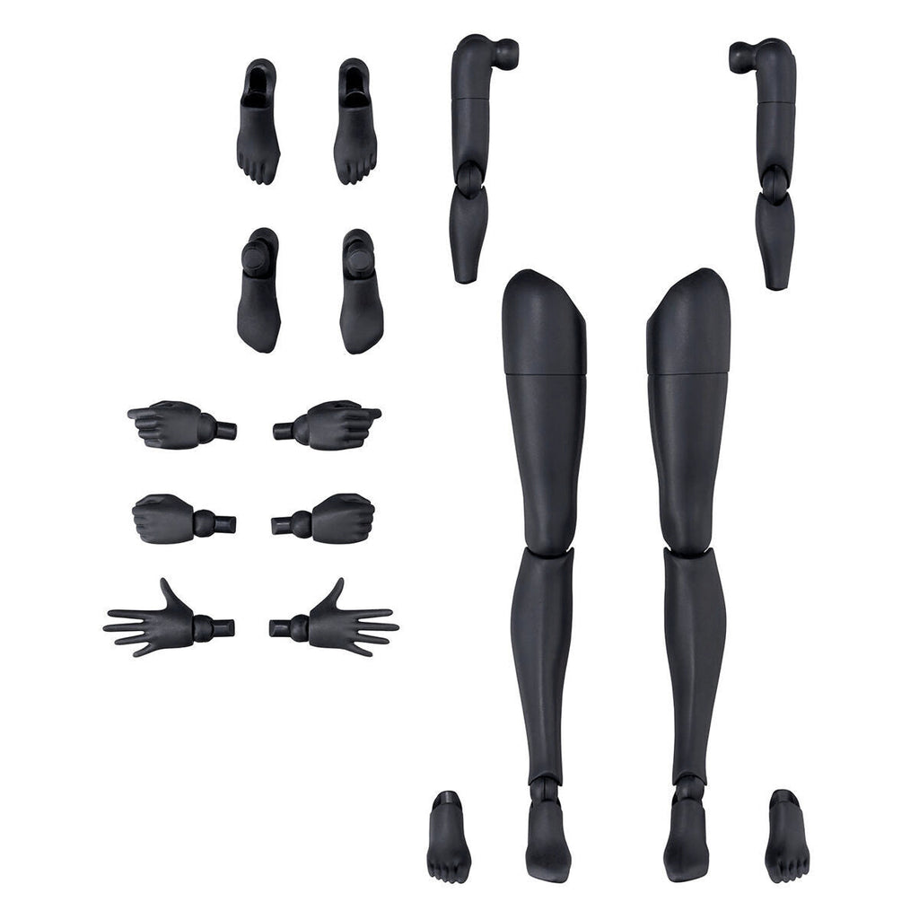30MS Option Body Parts Arm Parts & Leg Parts [White / Black] OB-12