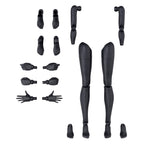 30MS Option Body Parts Arm Parts & Leg Parts [White / Black] OB-12
