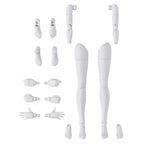 30MS Option Body Parts Arm Parts & Leg Parts [White / Black] OB-12