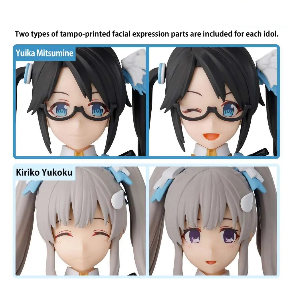 30MS Option Hair Style & Face Parts Set (Yuika Mitsumine / Kiriko Yukoku)