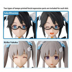 30MS Option Hair Style & Face Parts Set (Yuika Mitsumine / Kiriko Yukoku)