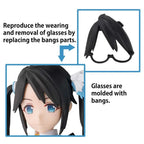 30MS Option Hair Style & Face Parts Set (Yuika Mitsumine / Kiriko Yukoku)