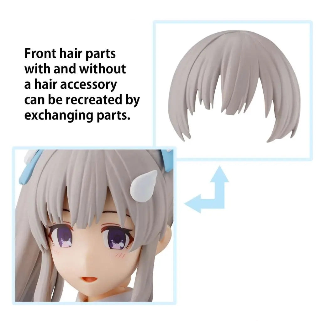 30MS Option Hair Style & Face Parts Set (Yuika Mitsumine / Kiriko Yukoku)