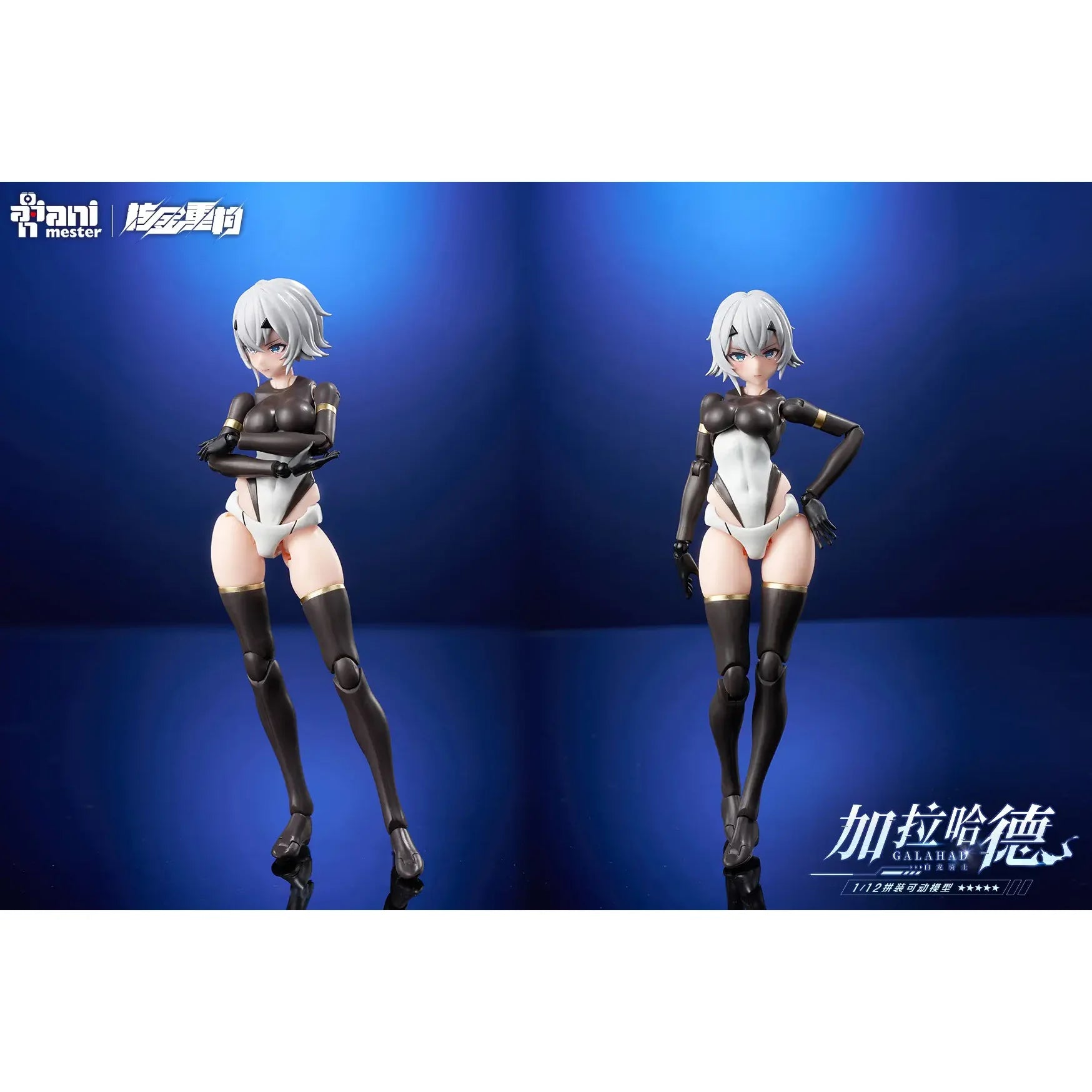 White Dragon Knight Galahad - Animester x Nuclear Gold Reconstruction