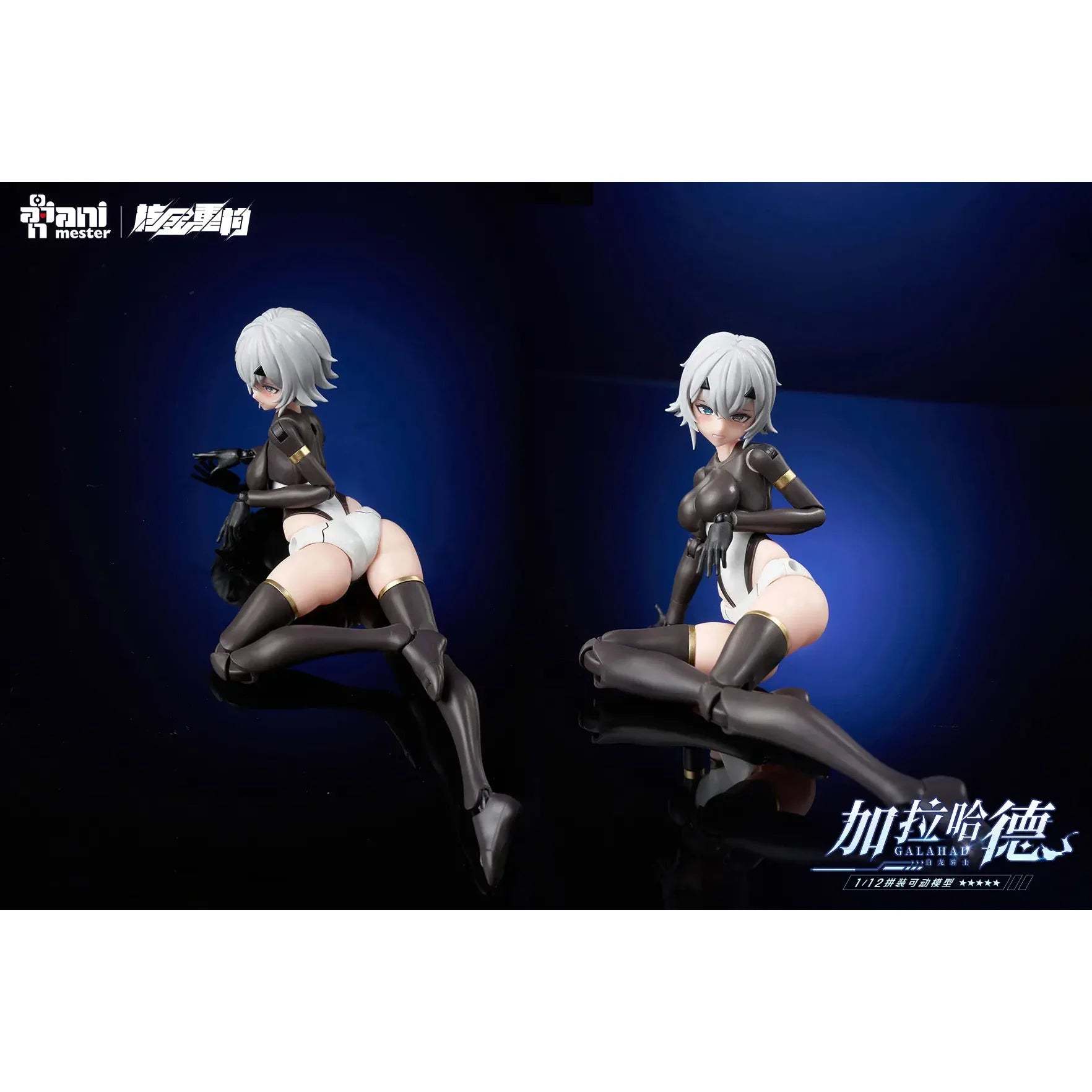 White Dragon Knight Galahad - Animester x Nuclear Gold Reconstruction