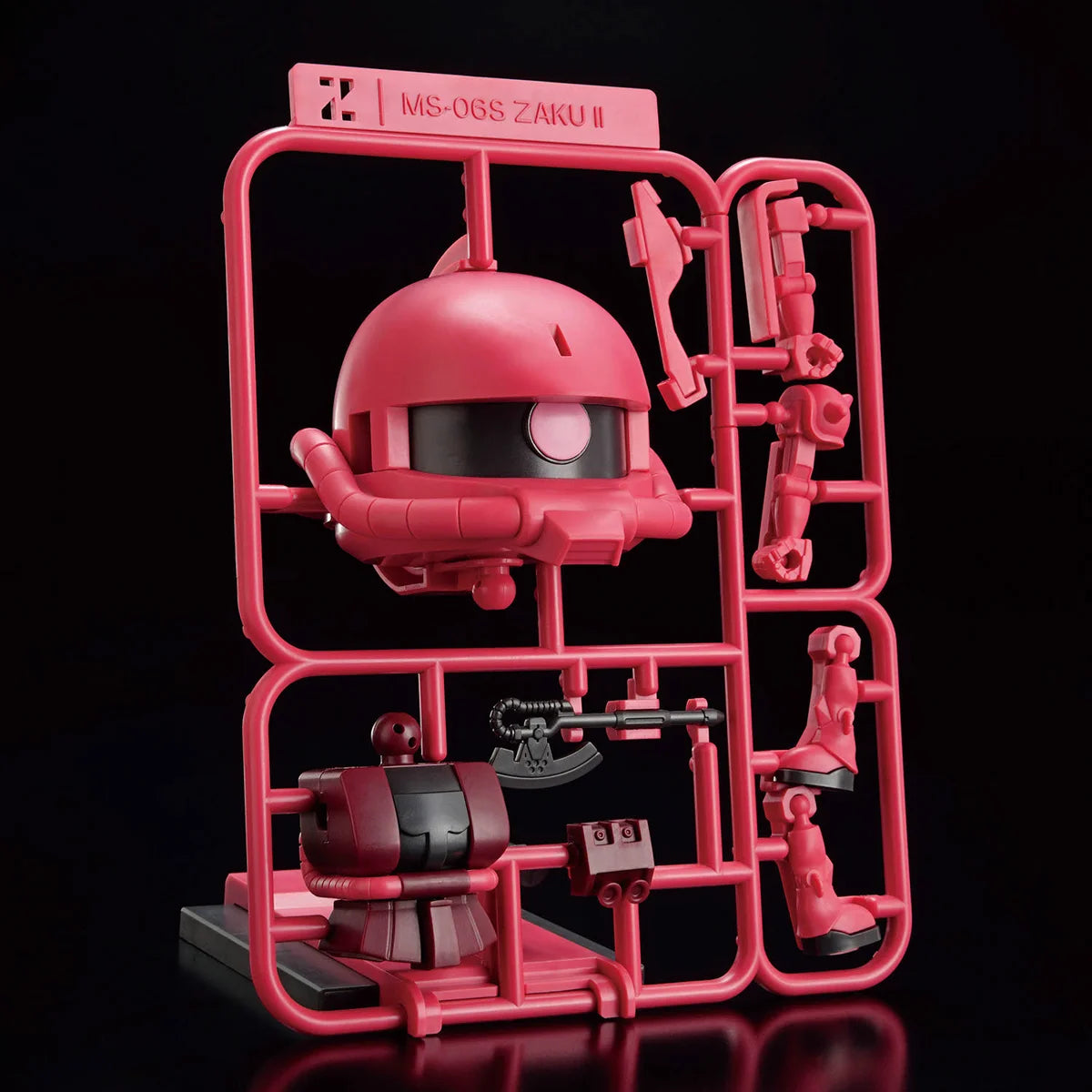 Charzaku-kun DX Set (With Runner Ver. Recreation Parts)