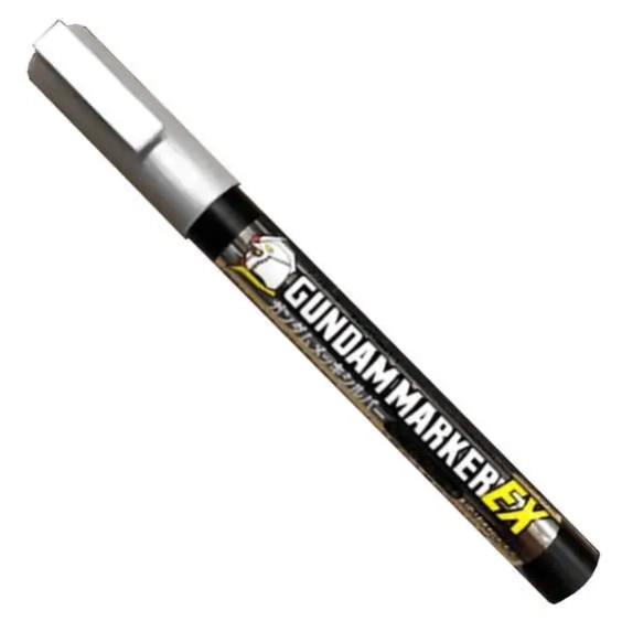 Gundam Marker EX XGM100 Plated Silver (Chrome) Paint Marker