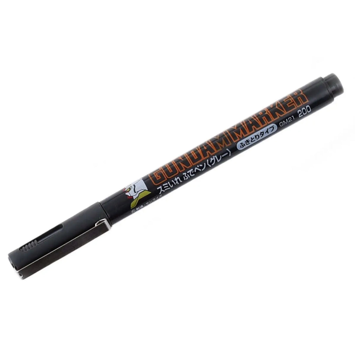 Gundam Marker GM-21 Grey Panel Liner (Brush Tip)