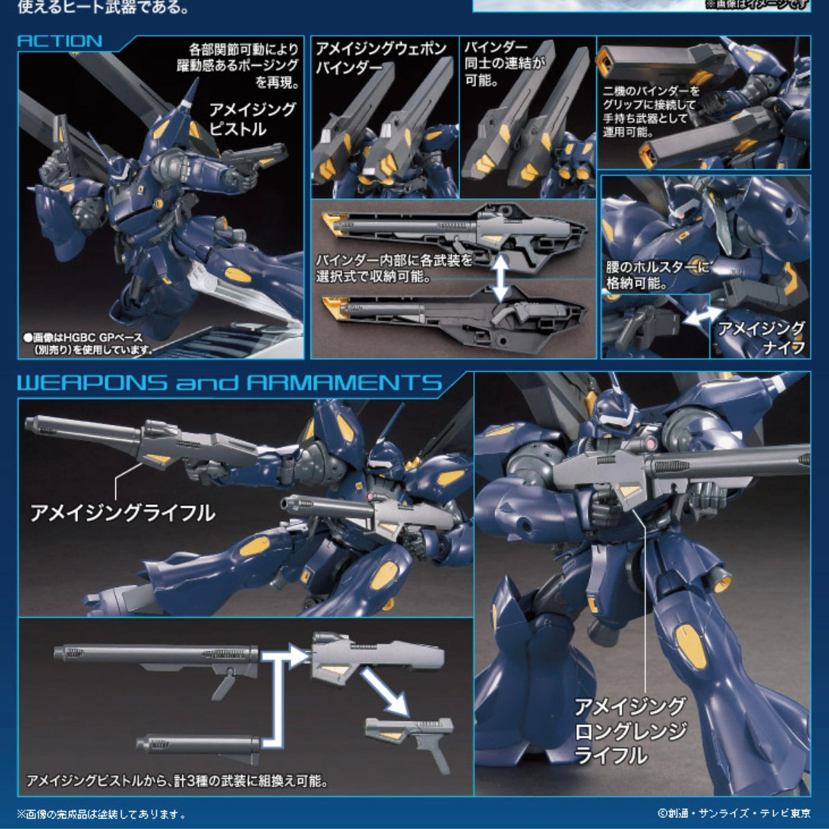 [Box Damaged] HGBF Kampfer Amazing 1/144