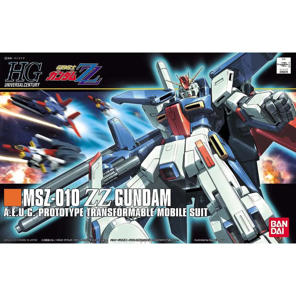 HGUC MSZ-010 ZZ Gundam 1/144