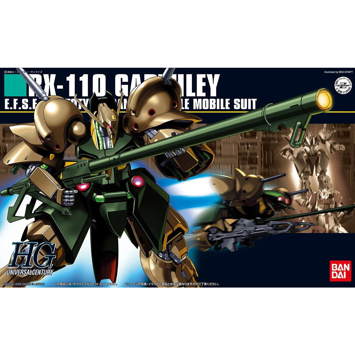 HGUC RX-110 Gabthley 1/144