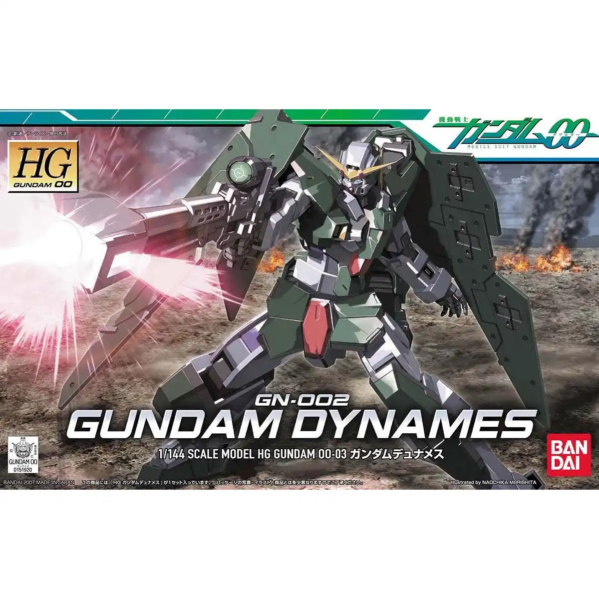 HG Gundam Dynames 1/144