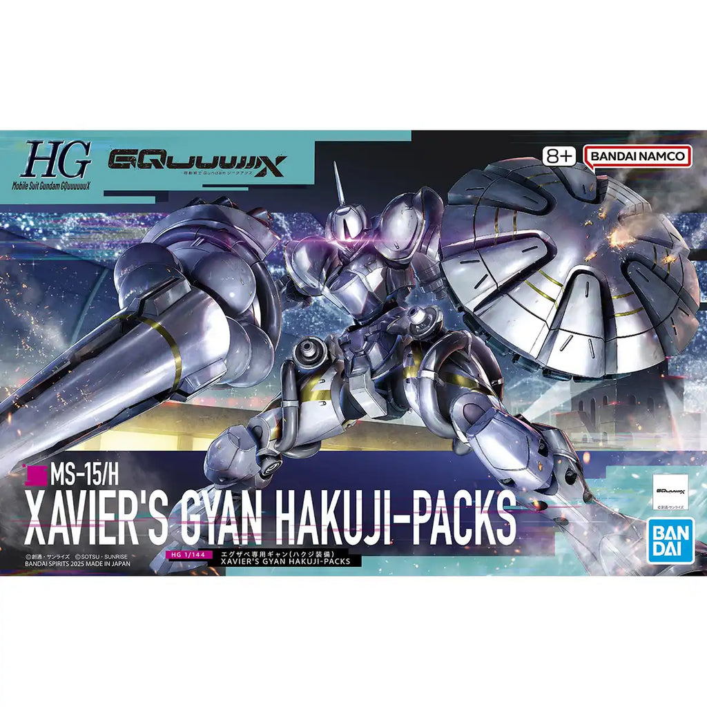 HG MS-15/H Xavier's Gyan Hakuji-Packs 1/144