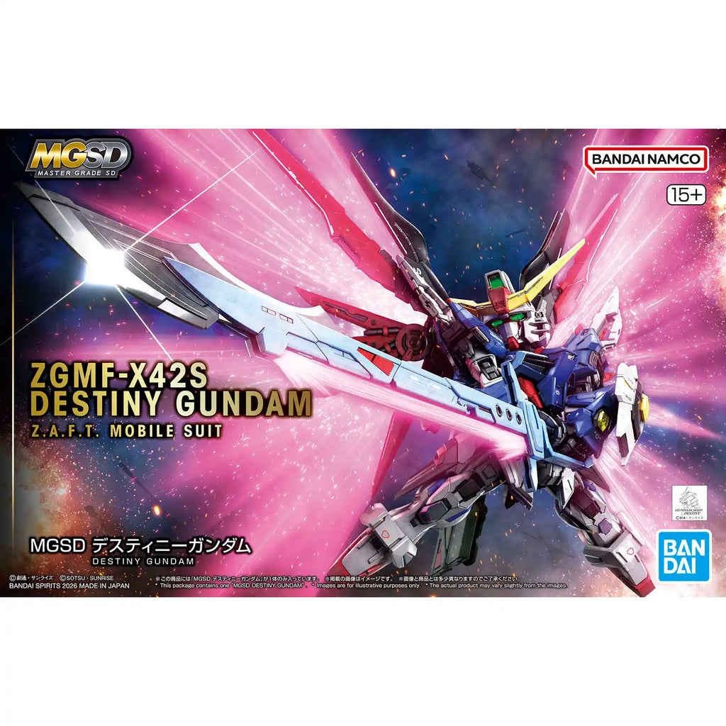 MGSD ZGMF-X42S Destiny Gundam