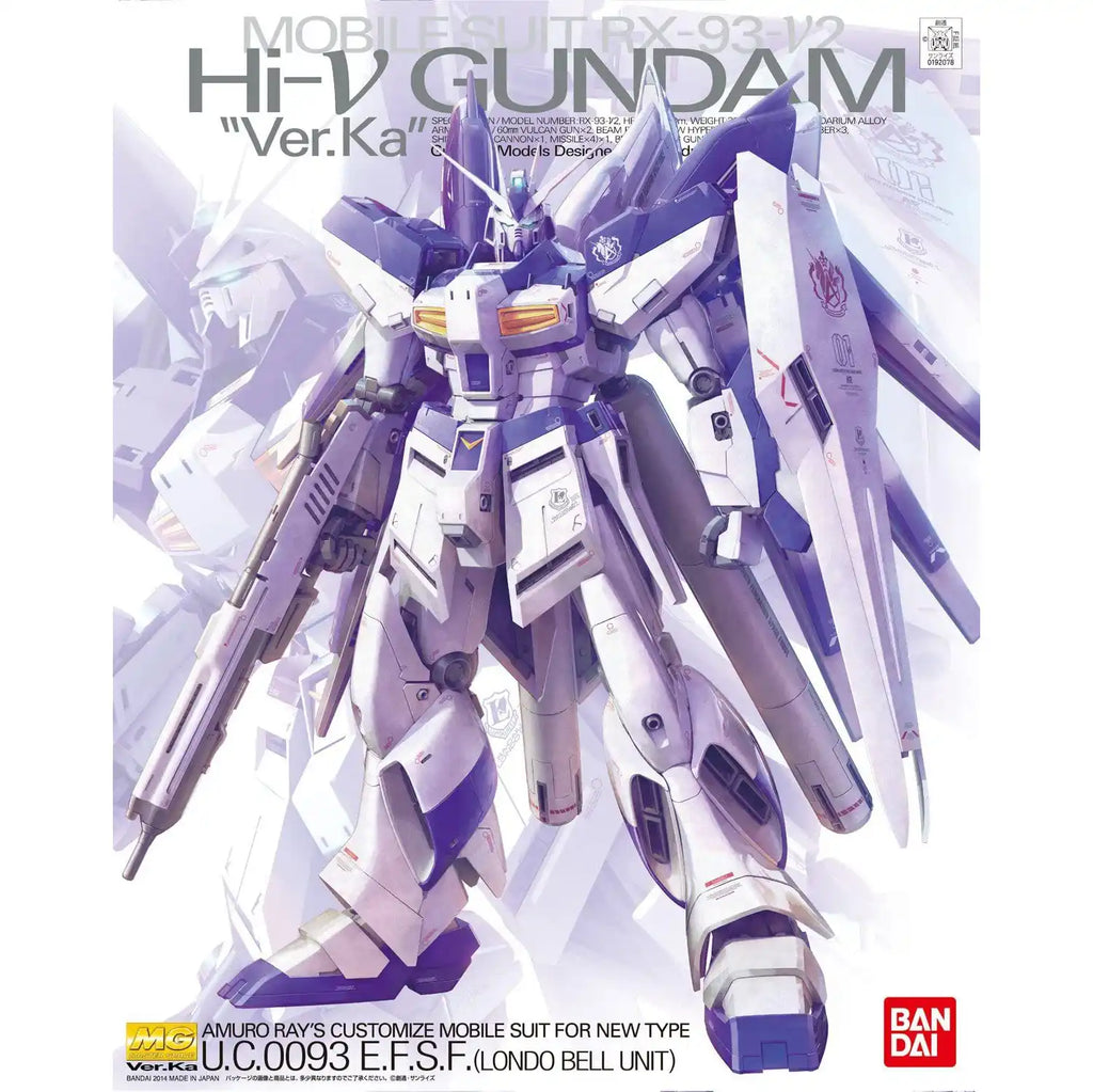 MG RX-93-v2 Hi-Nu Gundam Ver. Ka 1/100