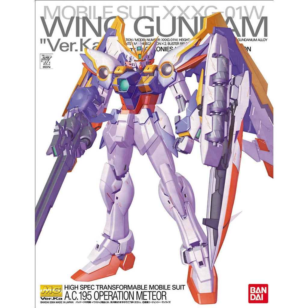 MG XXXG-01W Wing Gundam Ver Ka. 1/100