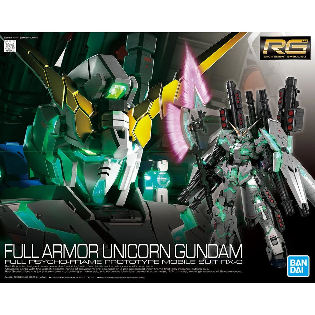RG RX-0 Full Armor Unicorn Gundam 1/144