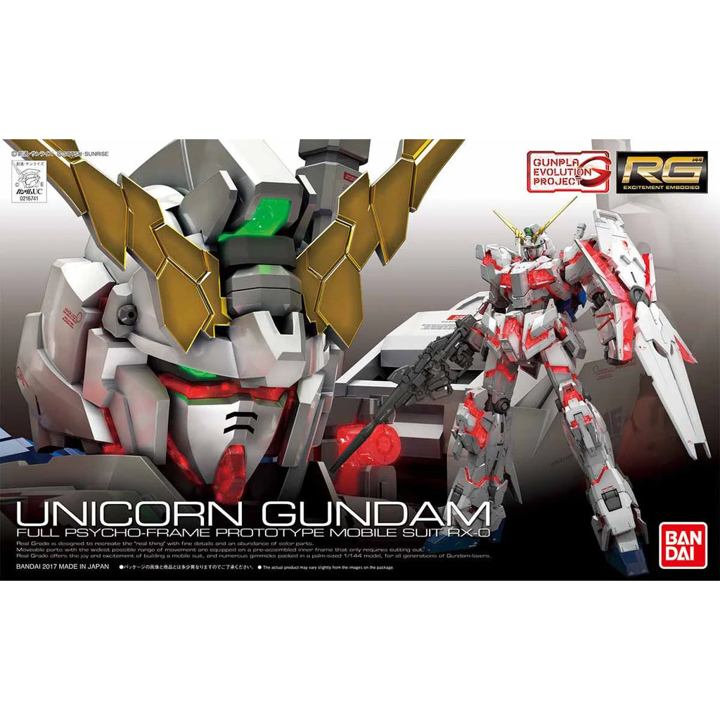 RG RX-0 Unicorn Gundam 1/144