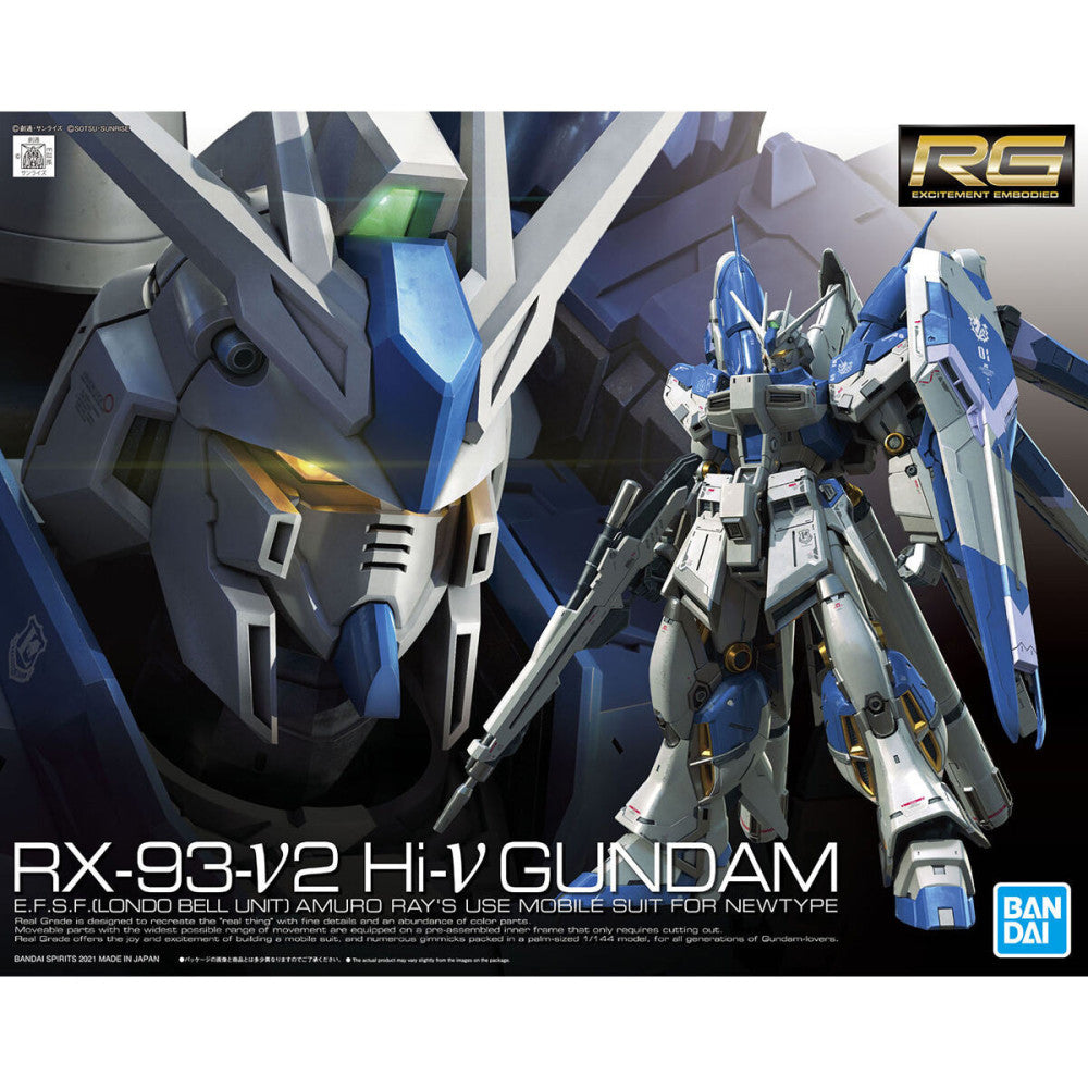 RG RX-93-V2 Hi-νガンダム 未開封 RG Hi-Nu Gundam 1/144 Gunpla for sale in the UK – Big Robots Rock